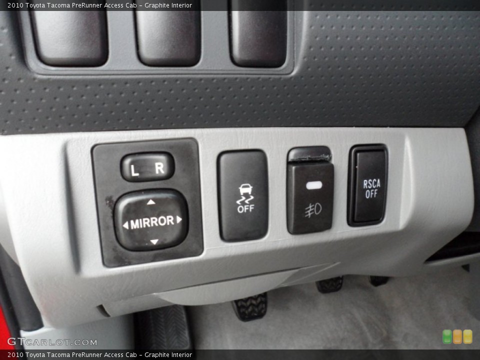 Graphite Interior Controls for the 2010 Toyota Tacoma PreRunner Access Cab #59767901