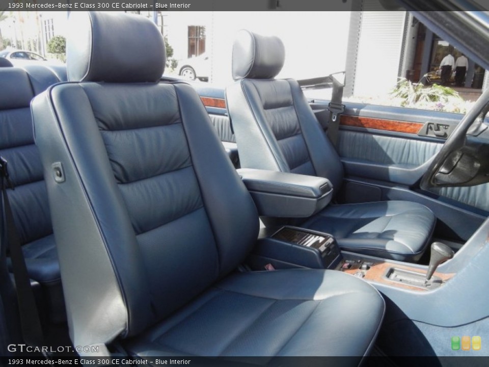 Blue 1993 Mercedes-Benz E Class Interiors