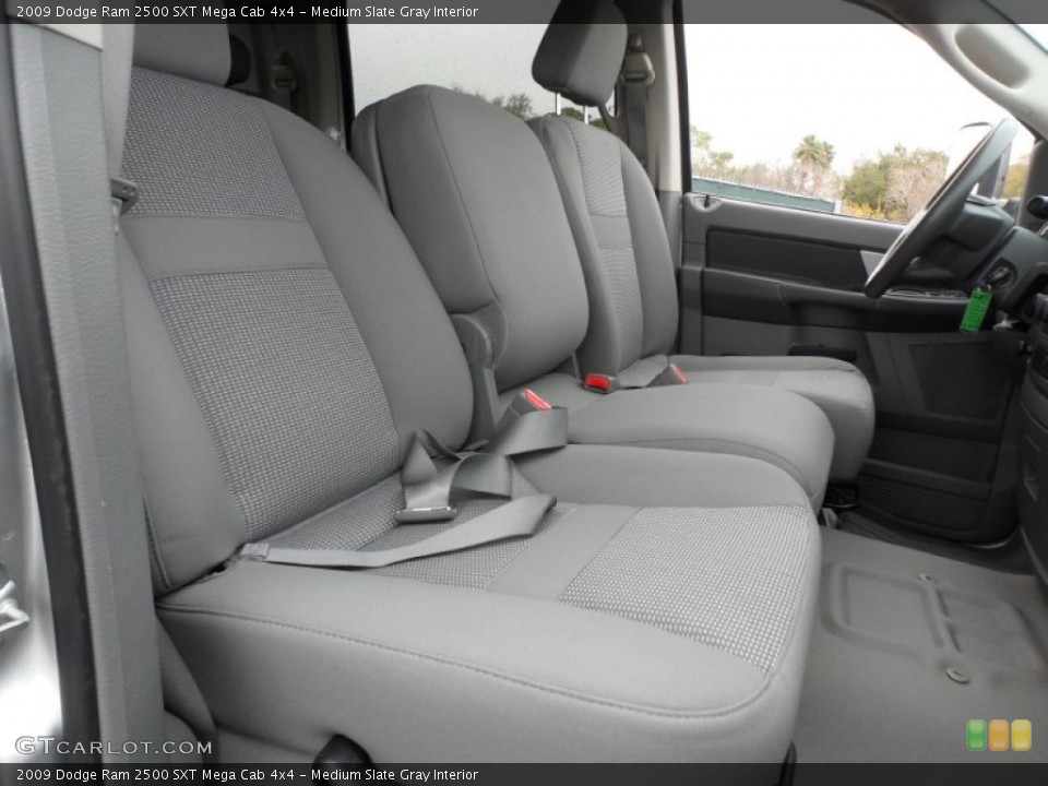 Medium Slate Gray Interior Photo for the 2009 Dodge Ram 2500 SXT Mega Cab 4x4 #59768156
