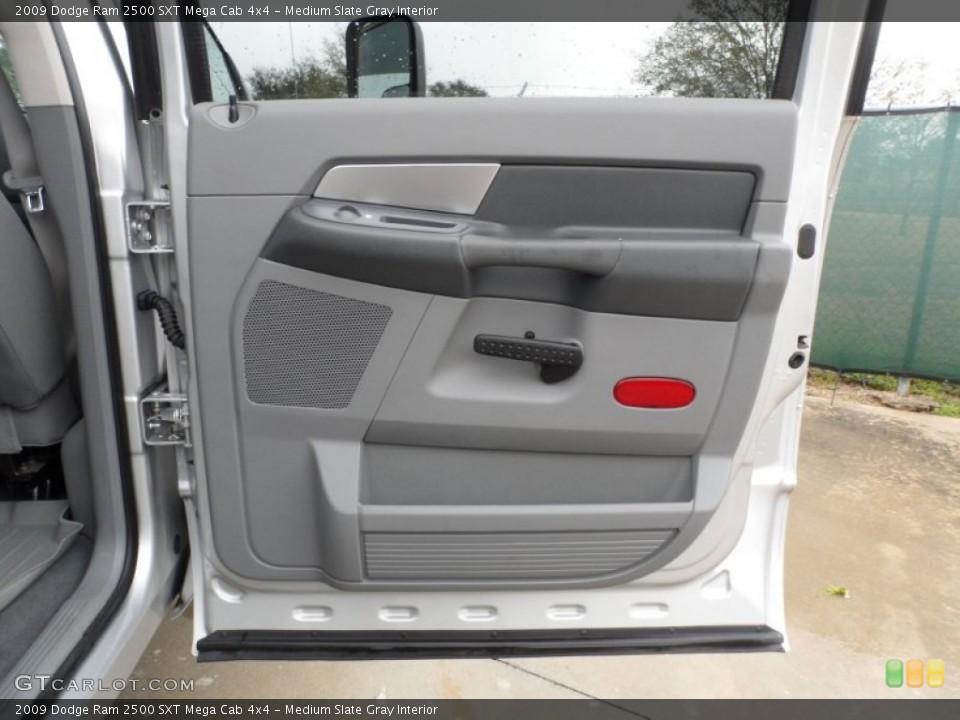 Medium Slate Gray Interior Door Panel for the 2009 Dodge Ram 2500 SXT Mega Cab 4x4 #59768165