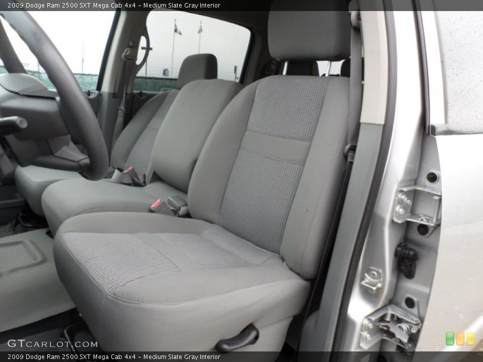 Medium Slate Gray Interior Photo for the 2009 Dodge Ram 2500 SXT Mega Cab 4x4 #59768228