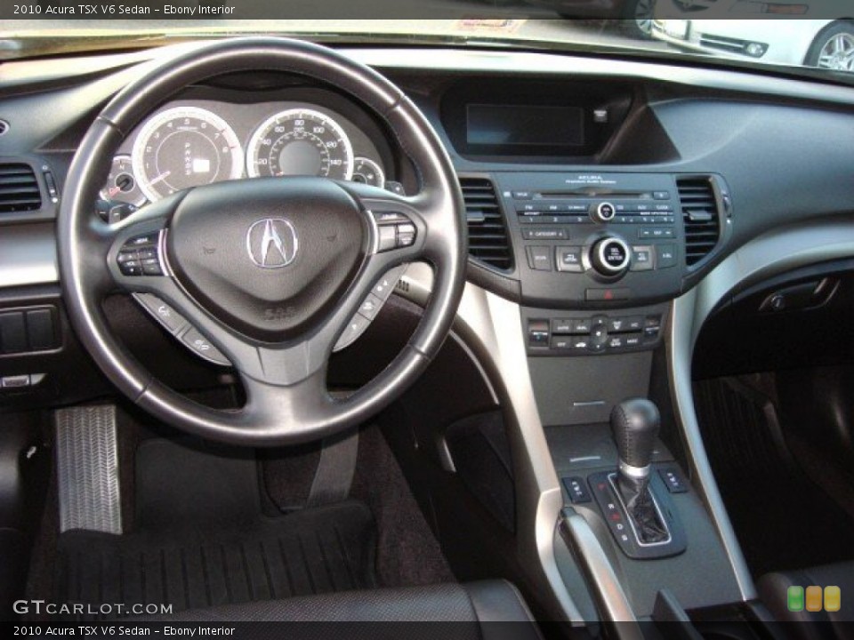 Ebony Interior Dashboard for the 2010 Acura TSX V6 Sedan #59769563