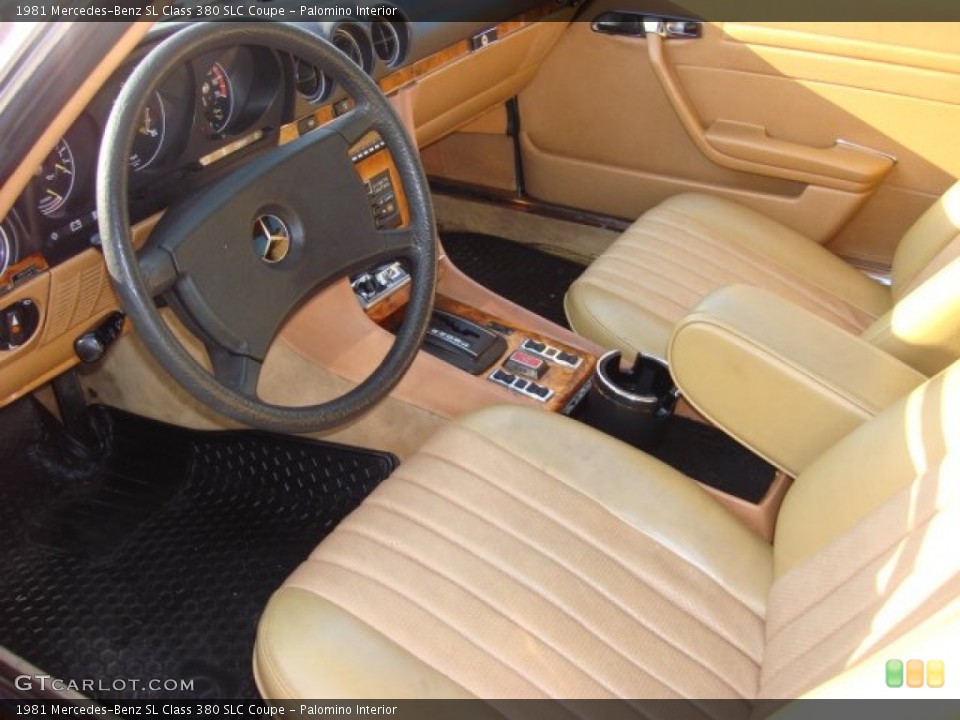 Palomino Interior Prime Interior for the 1981 Mercedes-Benz SL Class 380 SLC Coupe #59769827