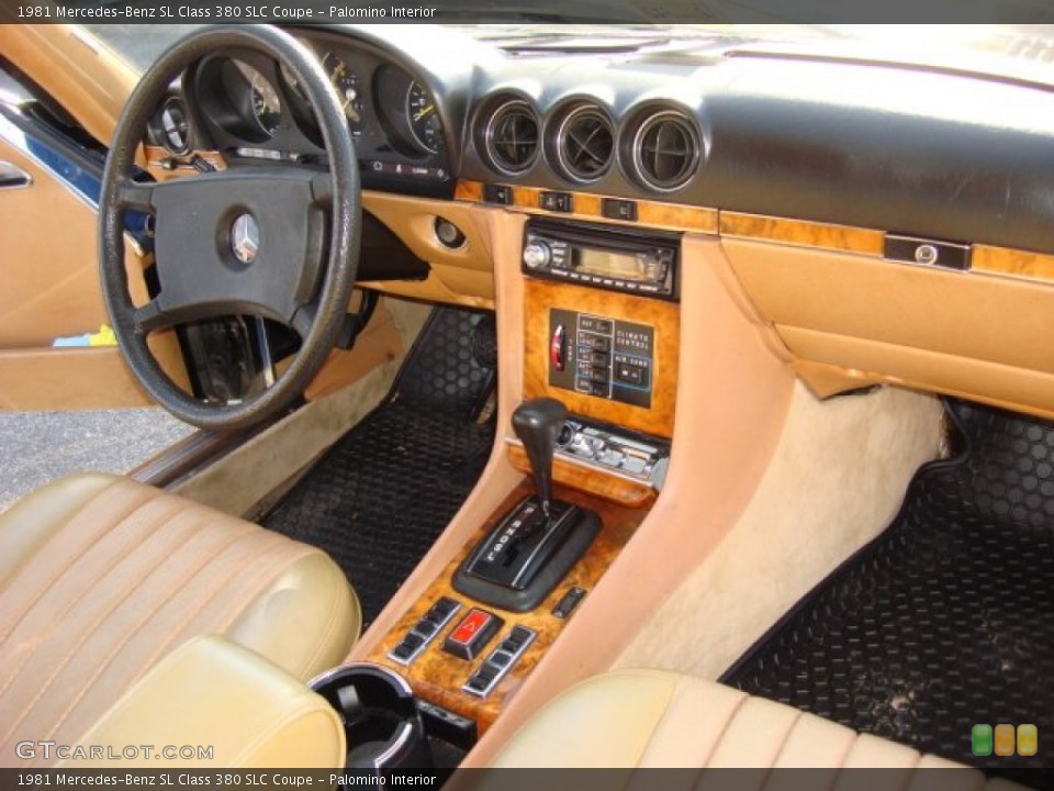 Palomino Interior Dashboard for the 1981 Mercedes-Benz SL Class 380 SLC Coupe #59769845