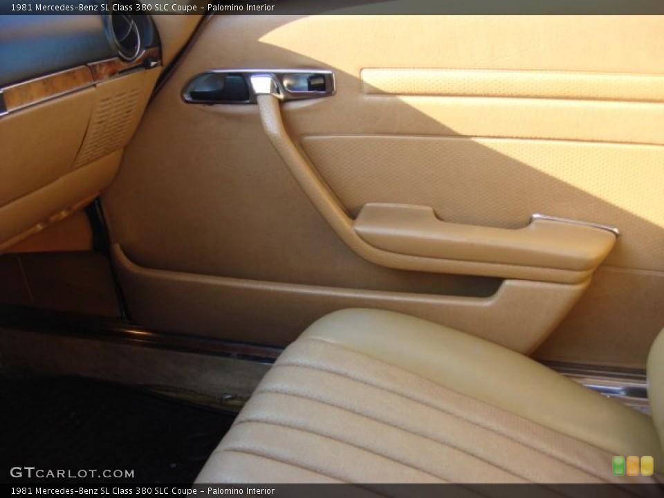 Palomino Interior Photo for the 1981 Mercedes-Benz SL Class 380 SLC Coupe #59769900