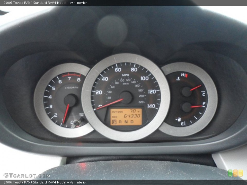 Ash Interior Gauges for the 2006 Toyota RAV4  #59769922