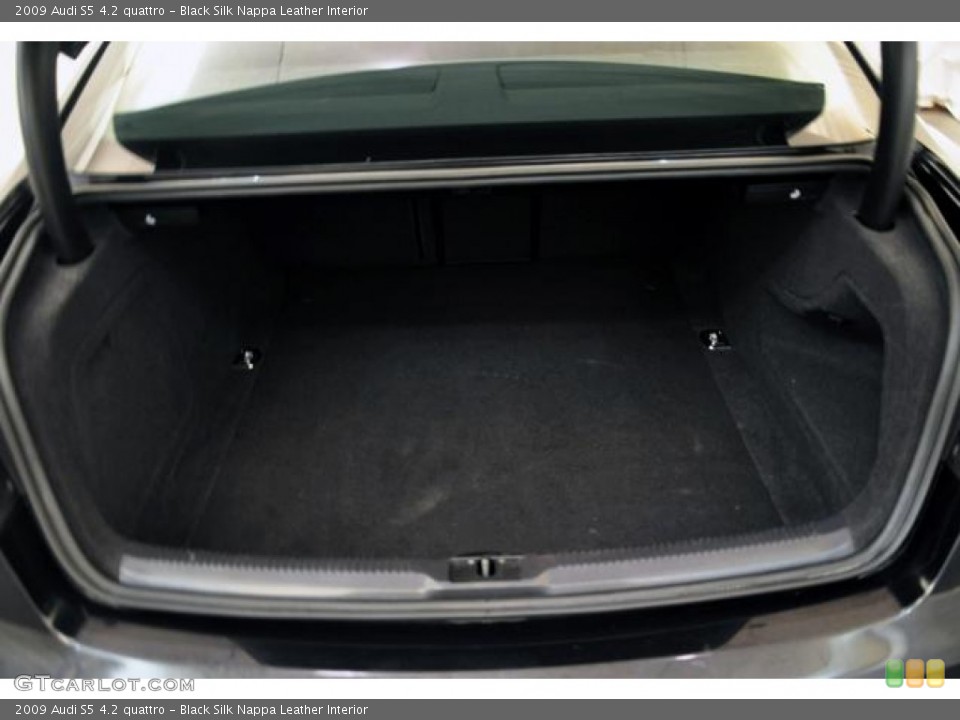 Black Silk Nappa Leather Interior Trunk for the 2009 Audi S5 4.2 quattro #59770007