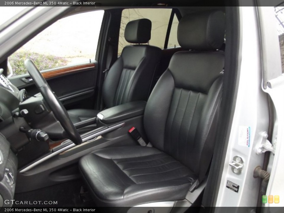 Black Interior Photo for the 2006 Mercedes-Benz ML 350 4Matic #59771258