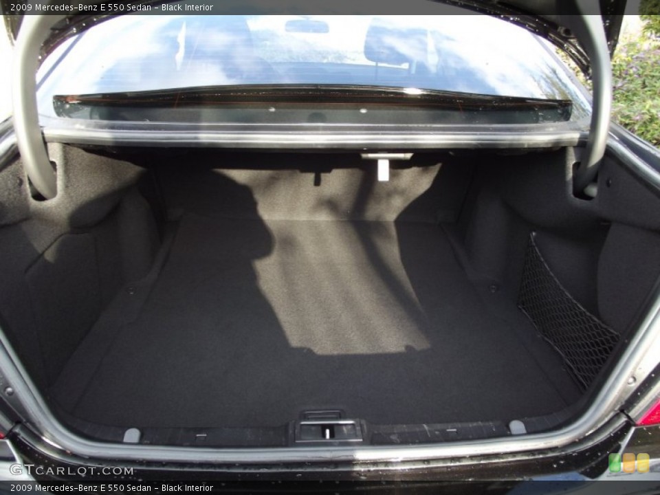 Black Interior Trunk for the 2009 Mercedes-Benz E 550 Sedan #59771507