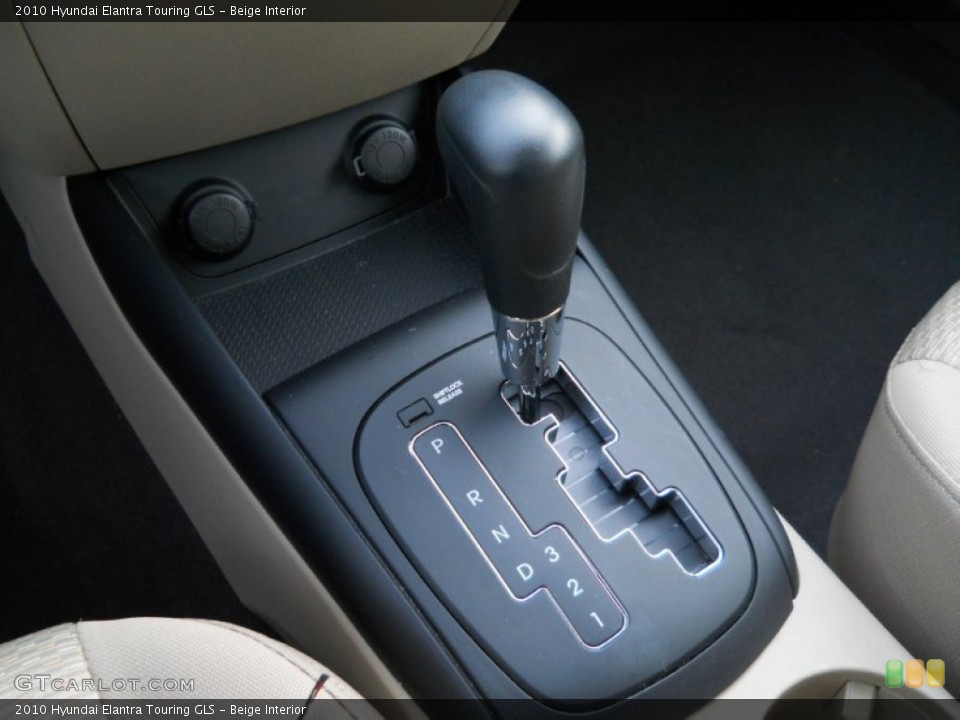 Beige Interior Transmission for the 2010 Hyundai Elantra Touring GLS #59772257
