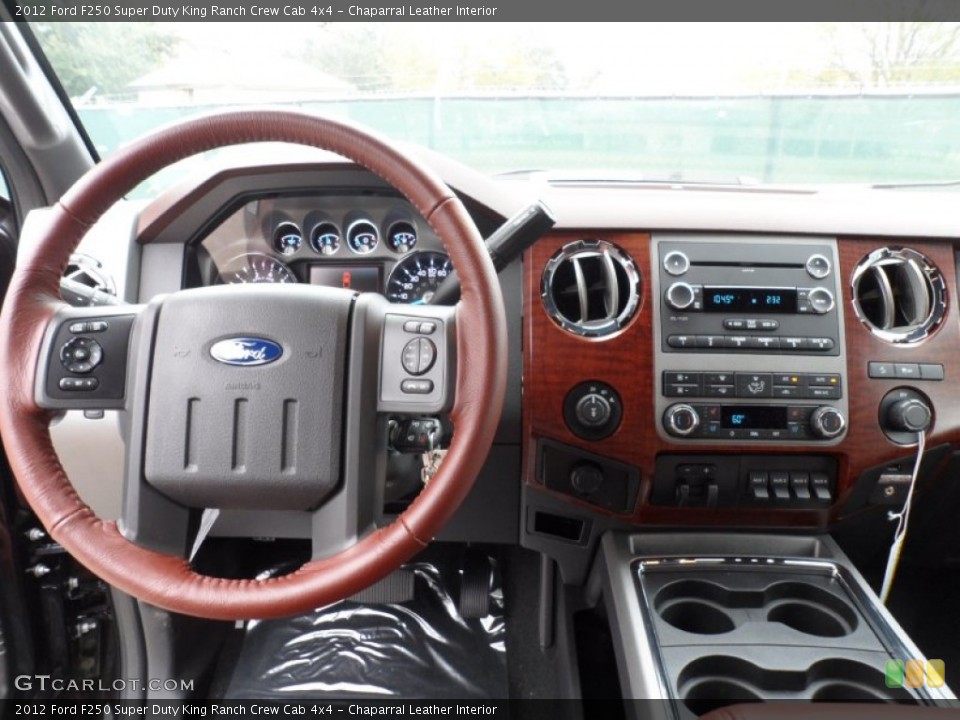 Chaparral Leather Interior Controls for the 2012 Ford F250 Super Duty King Ranch Crew Cab 4x4 #59773142