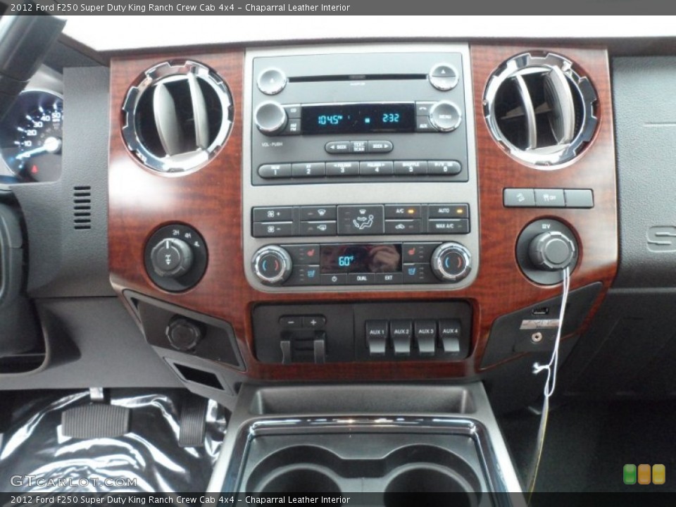 Chaparral Leather Interior Controls for the 2012 Ford F250 Super Duty King Ranch Crew Cab 4x4 #59773152