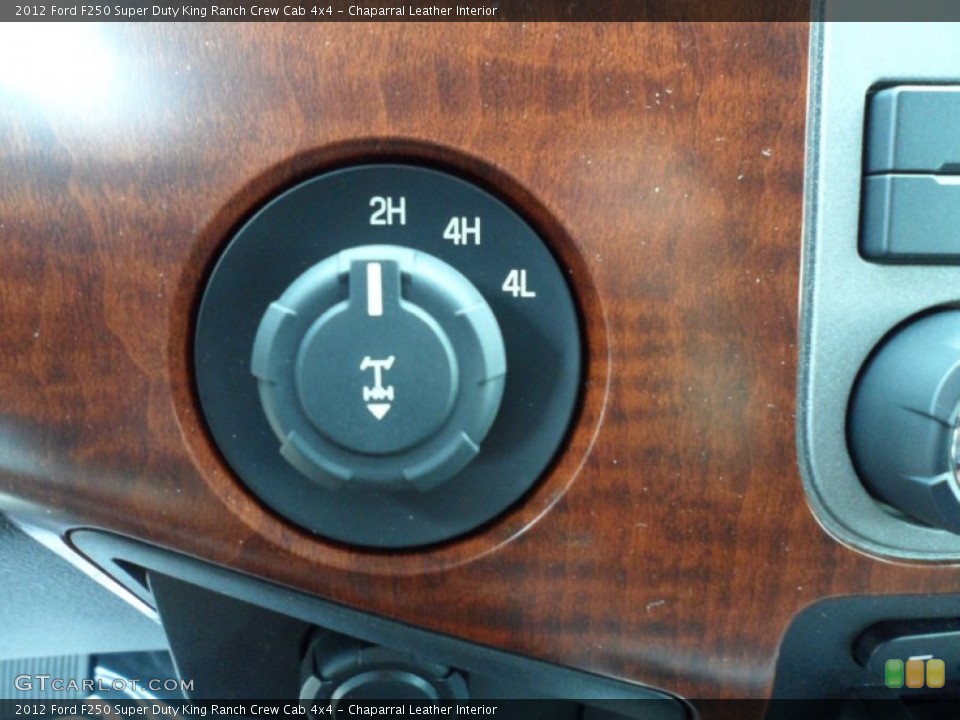 Chaparral Leather Interior Controls for the 2012 Ford F250 Super Duty King Ranch Crew Cab 4x4 #59773208
