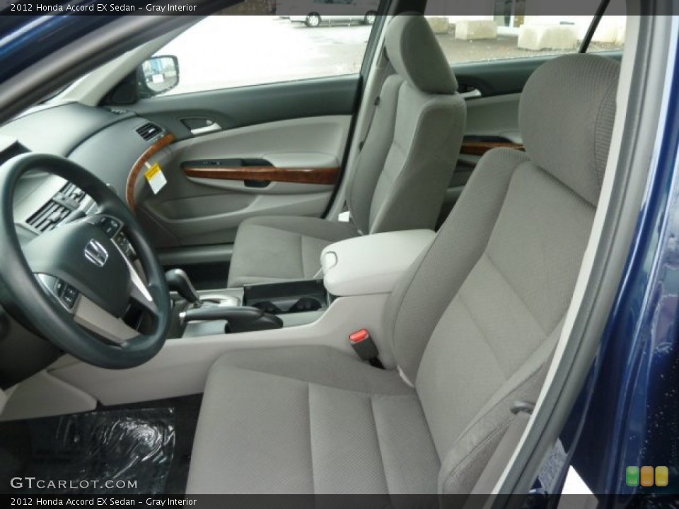Gray Interior Photo for the 2012 Honda Accord EX Sedan #59773619