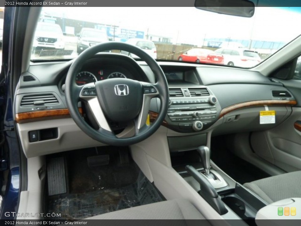 Gray Interior Dashboard for the 2012 Honda Accord EX Sedan #59773634