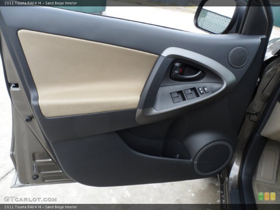 Sand Beige Interior Door Panel for the 2011 Toyota RAV4 I4 #59774180