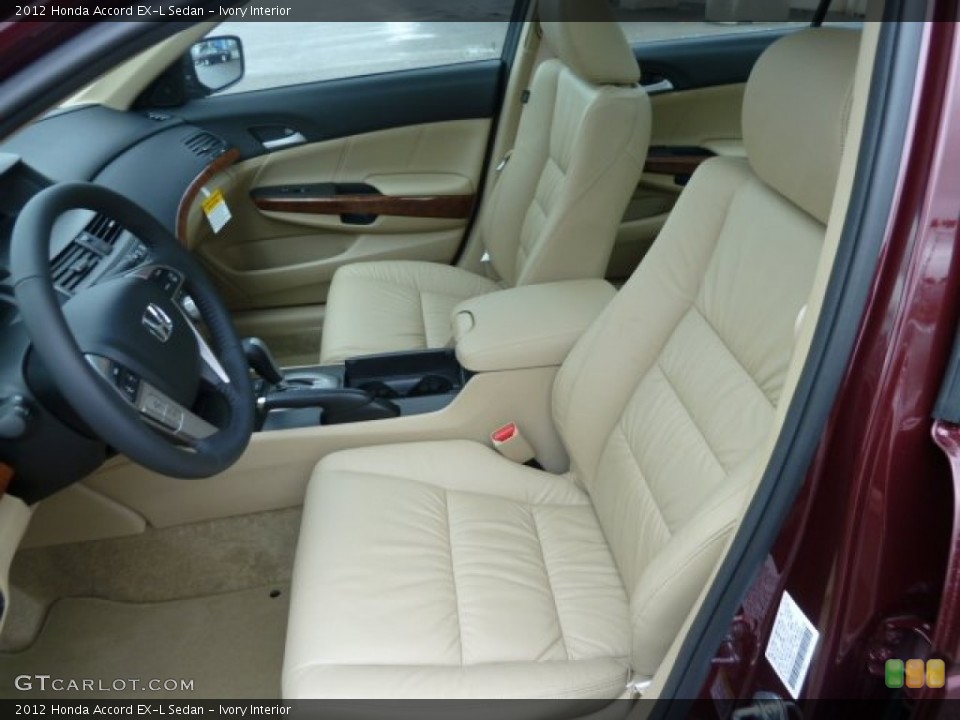 Ivory Interior Photo for the 2012 Honda Accord EX-L Sedan #59774440