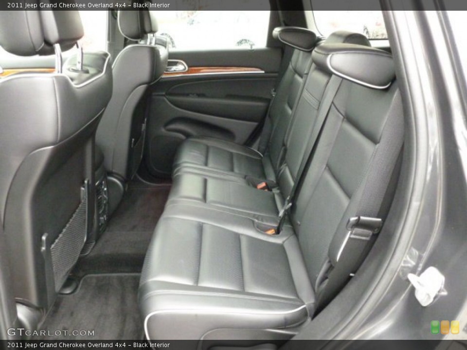 Black Interior Photo for the 2011 Jeep Grand Cherokee Overland 4x4 #59774465