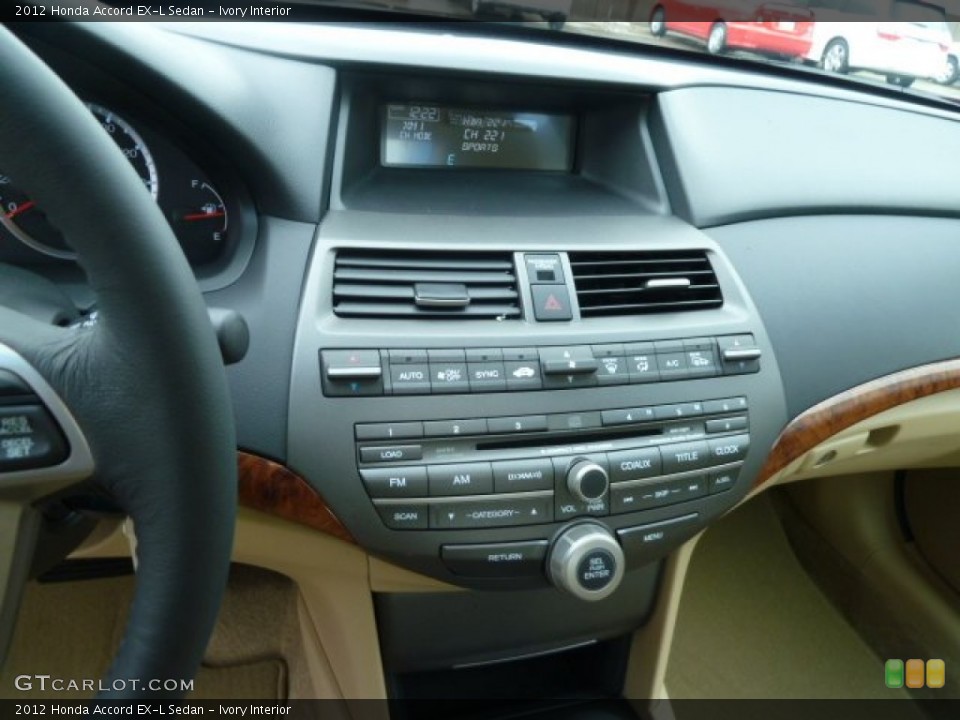 Ivory Interior Controls for the 2012 Honda Accord EX-L Sedan #59774513