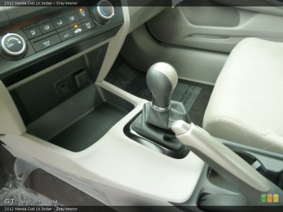 Gray Interior Transmission for the 2012 Honda Civic LX Sedan #59775014