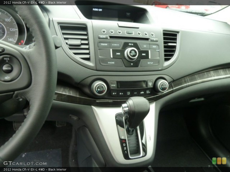 Black Interior Controls for the 2012 Honda CR-V EX-L 4WD #59775383