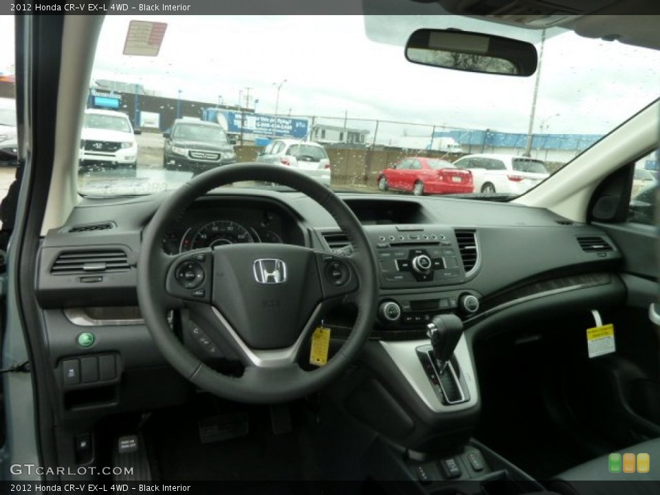 Black Interior Dashboard for the 2012 Honda CR-V EX-L 4WD #59775497