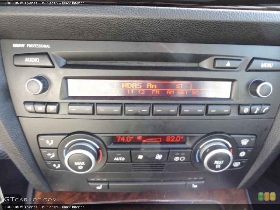 Black Interior Audio System for the 2008 BMW 3 Series 335i Sedan #59775695