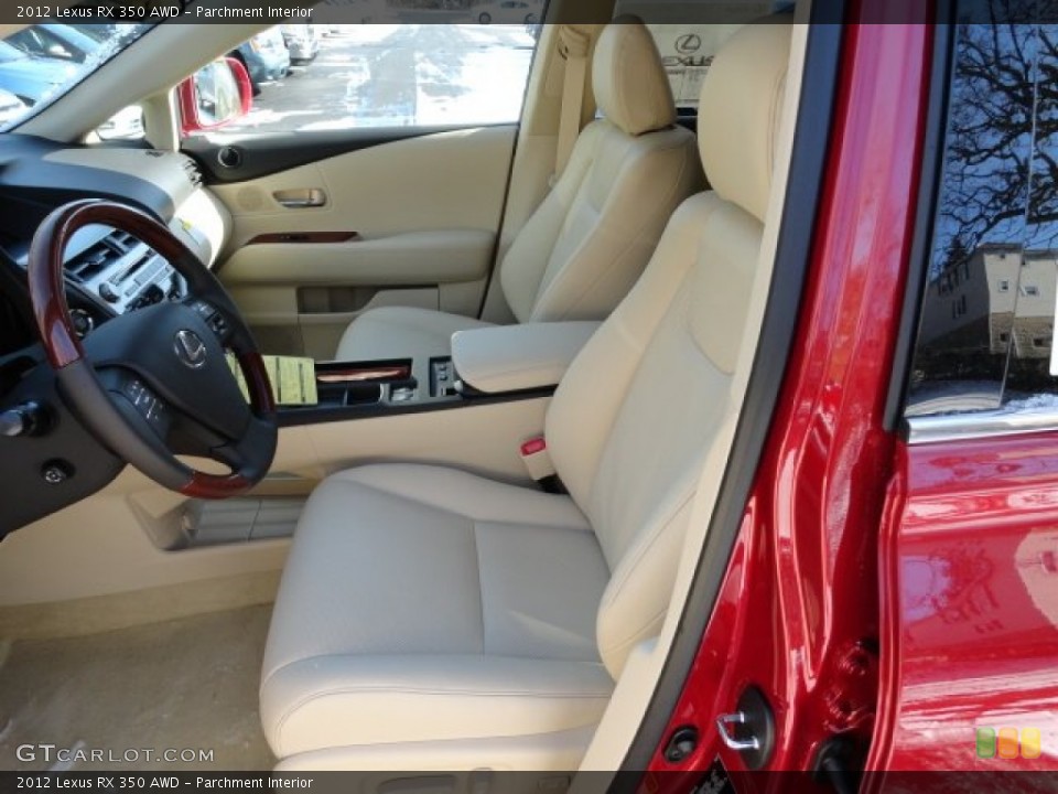 Parchment Interior Photo for the 2012 Lexus RX 350 AWD #59776847