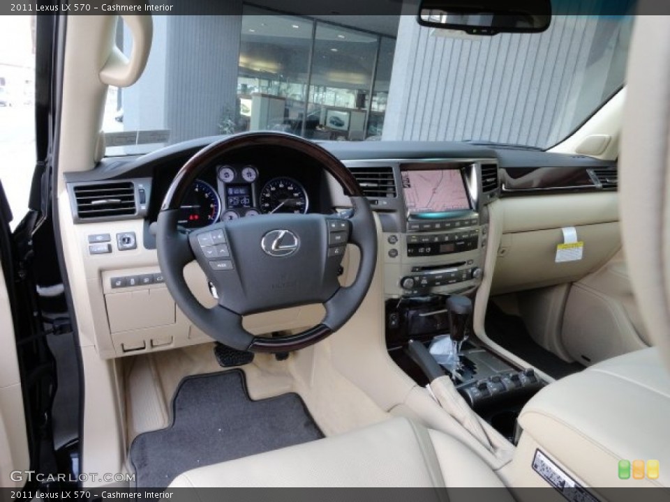 Cashmere Interior Dashboard for the 2011 Lexus LX 570 #59777387