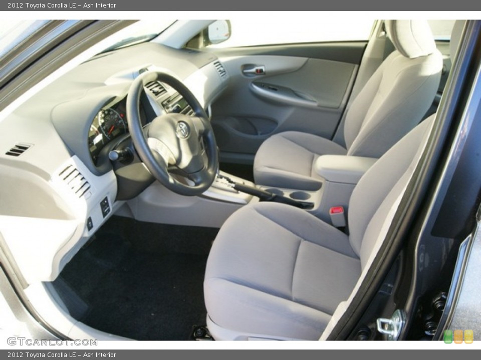 Ash Interior Photo for the 2012 Toyota Corolla LE #59777984