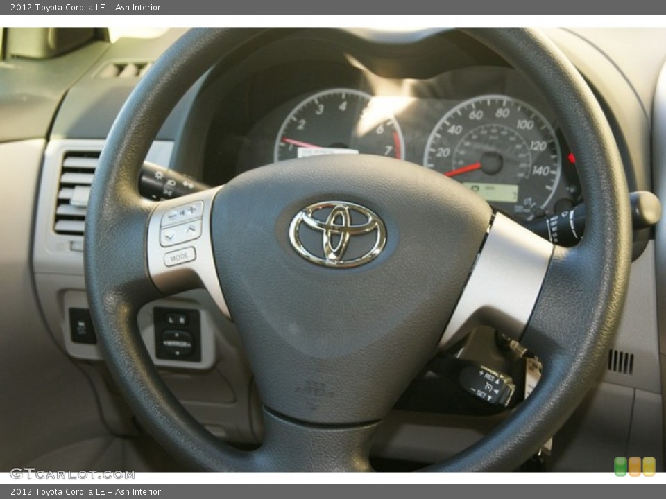 Ash Interior Steering Wheel for the 2012 Toyota Corolla LE #59778050