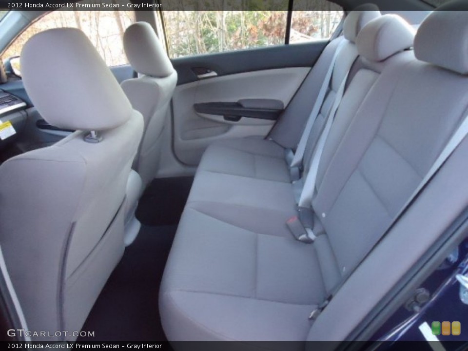 Gray Interior Photo for the 2012 Honda Accord LX Premium Sedan #59778599