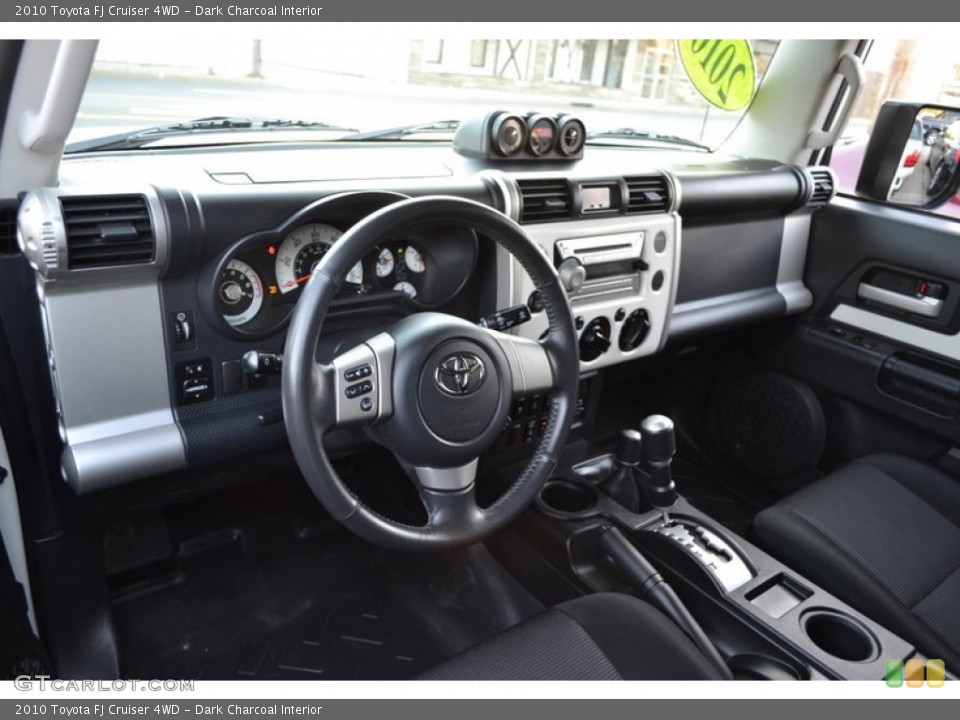 Dark Charcoal Interior Dashboard for the 2010 Toyota FJ Cruiser 4WD #59780933