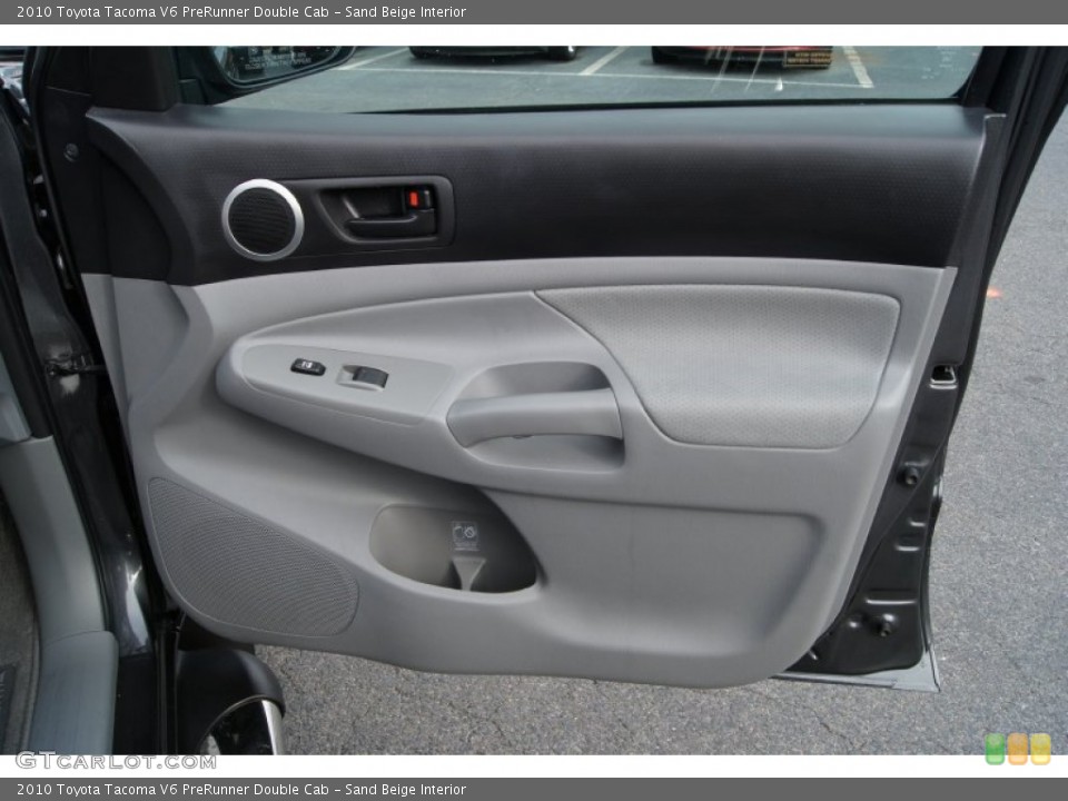 Sand Beige Interior Door Panel for the 2010 Toyota Tacoma V6 PreRunner Double Cab #59781023