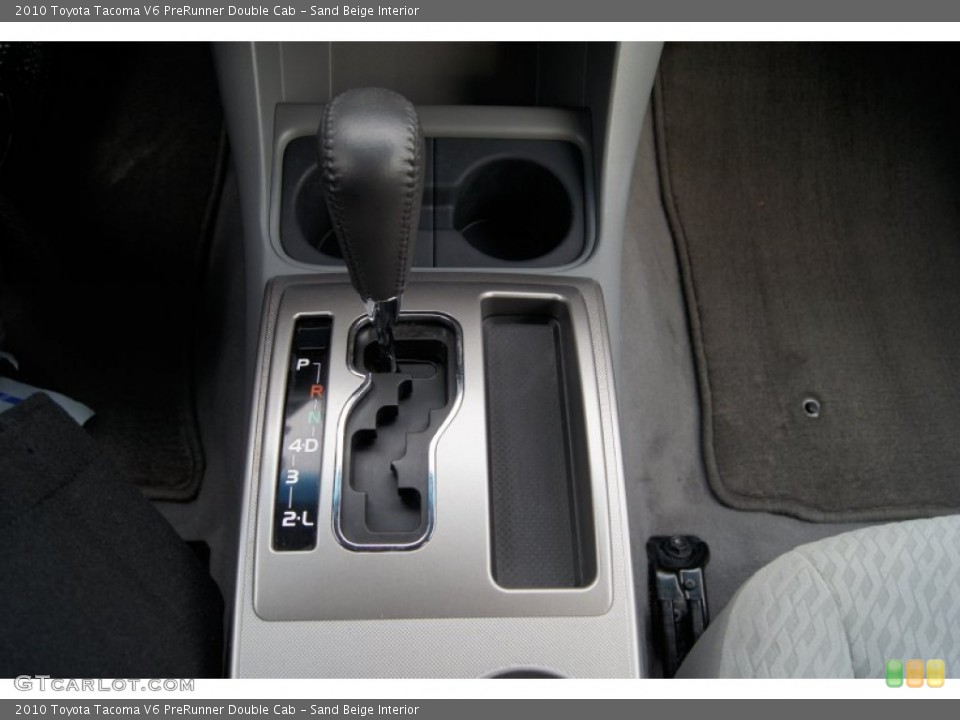 Sand Beige Interior Transmission for the 2010 Toyota Tacoma V6 PreRunner Double Cab #59781152