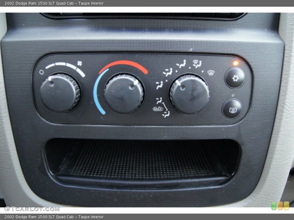 Taupe Interior Controls for the 2002 Dodge Ram 1500 SLT Quad Cab #59782172