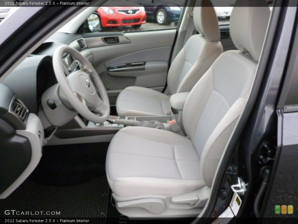 Platinum Interior Photo for the 2012 Subaru Forester 2.5 X #59782949