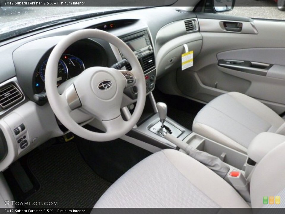 Platinum Interior Prime Interior for the 2012 Subaru Forester 2.5 X #59782958