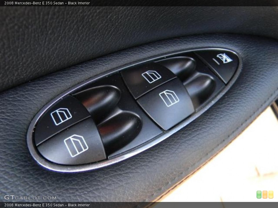 Black Interior Controls for the 2008 Mercedes-Benz E 350 Sedan #59783237