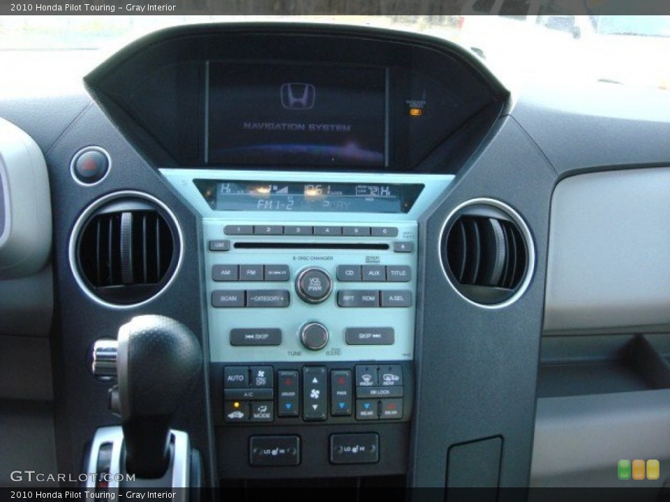Gray Interior Controls for the 2010 Honda Pilot Touring #59783411
