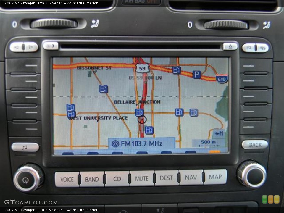 Anthracite Interior Navigation for the 2007 Volkswagen Jetta 2.5 Sedan #59784329