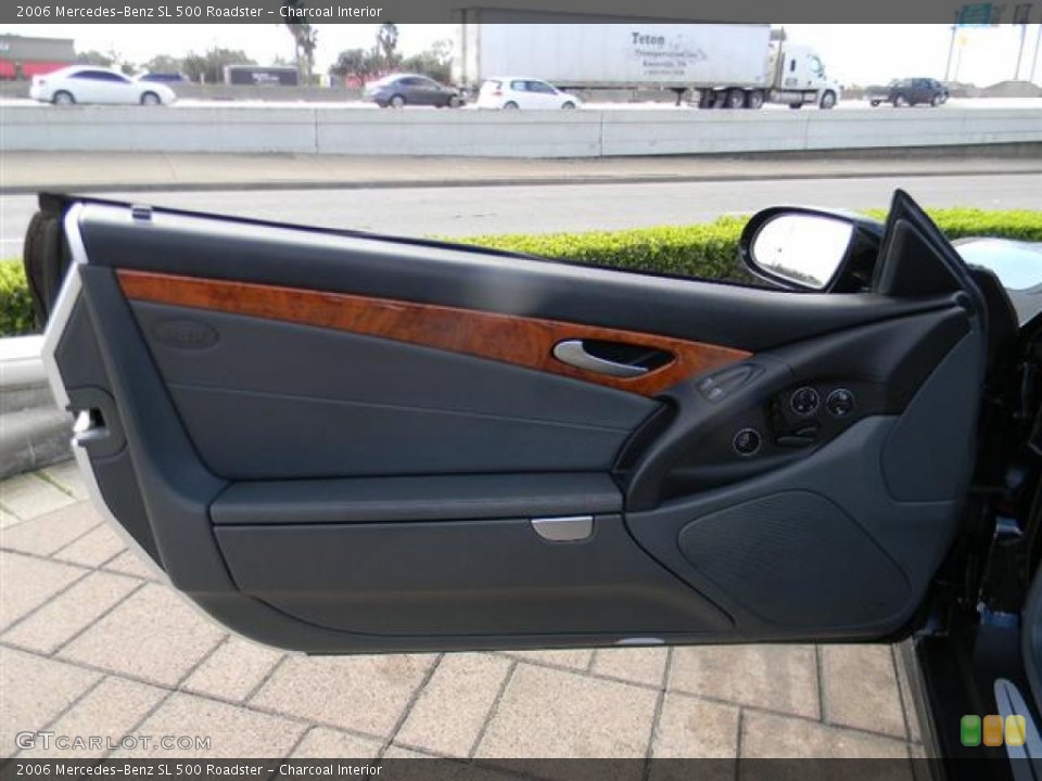 Charcoal Interior Door Panel for the 2006 Mercedes-Benz SL 500 Roadster #59784758