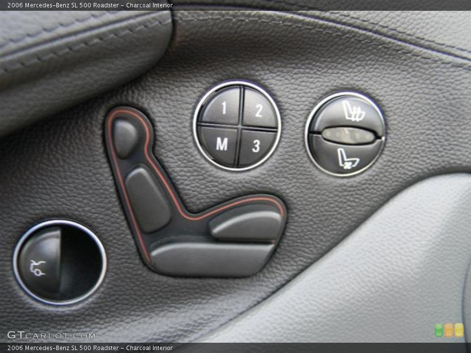 Charcoal Interior Controls for the 2006 Mercedes-Benz SL 500 Roadster #59784804