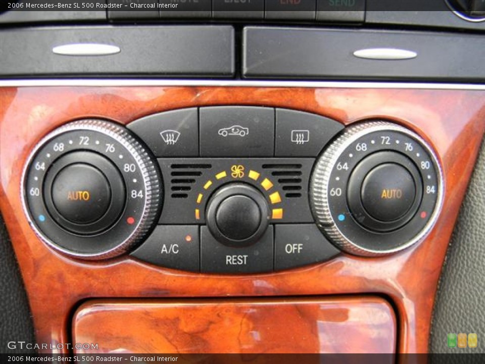 Charcoal Interior Controls for the 2006 Mercedes-Benz SL 500 Roadster #59784821