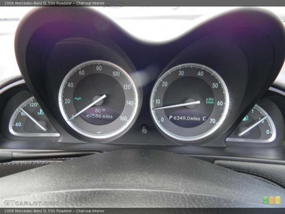Charcoal Interior Gauges for the 2006 Mercedes-Benz SL 500 Roadster #59784863