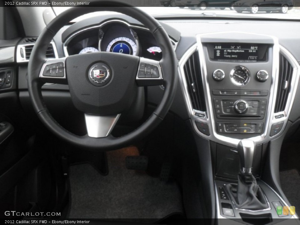 Ebony/Ebony Interior Dashboard for the 2012 Cadillac SRX FWD #59784941