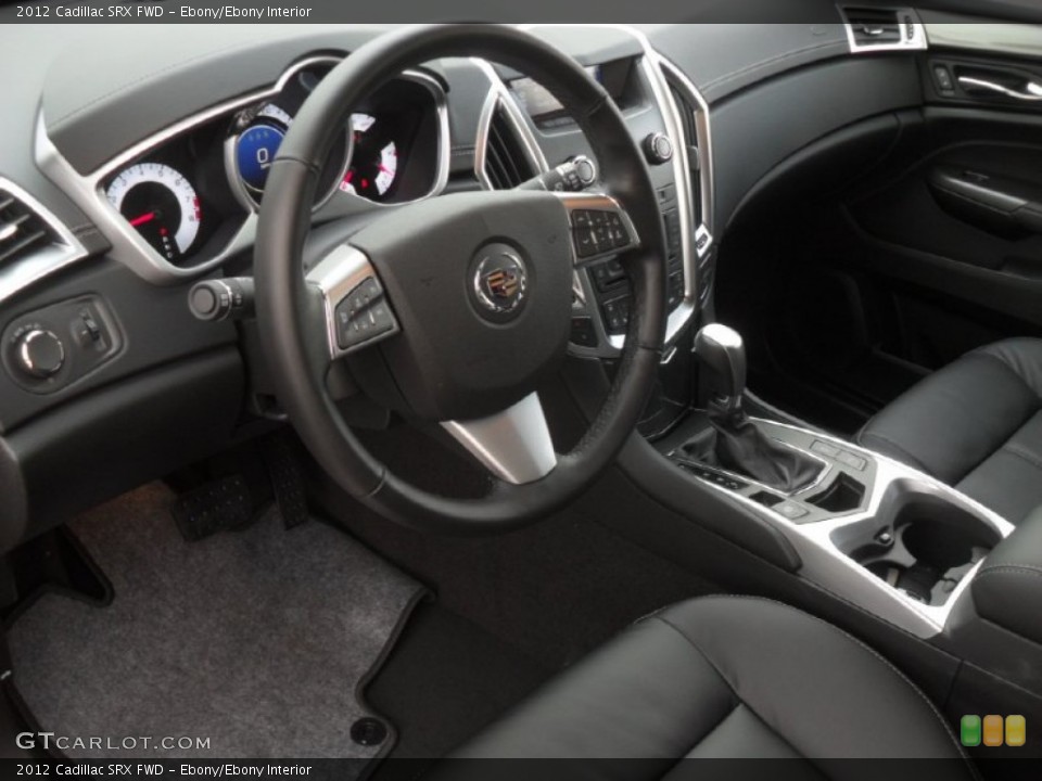 Ebony/Ebony Interior Prime Interior for the 2012 Cadillac SRX FWD #59785040
