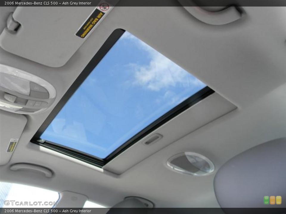 Ash Grey Interior Sunroof for the 2006 Mercedes-Benz CLS 500 #59785058