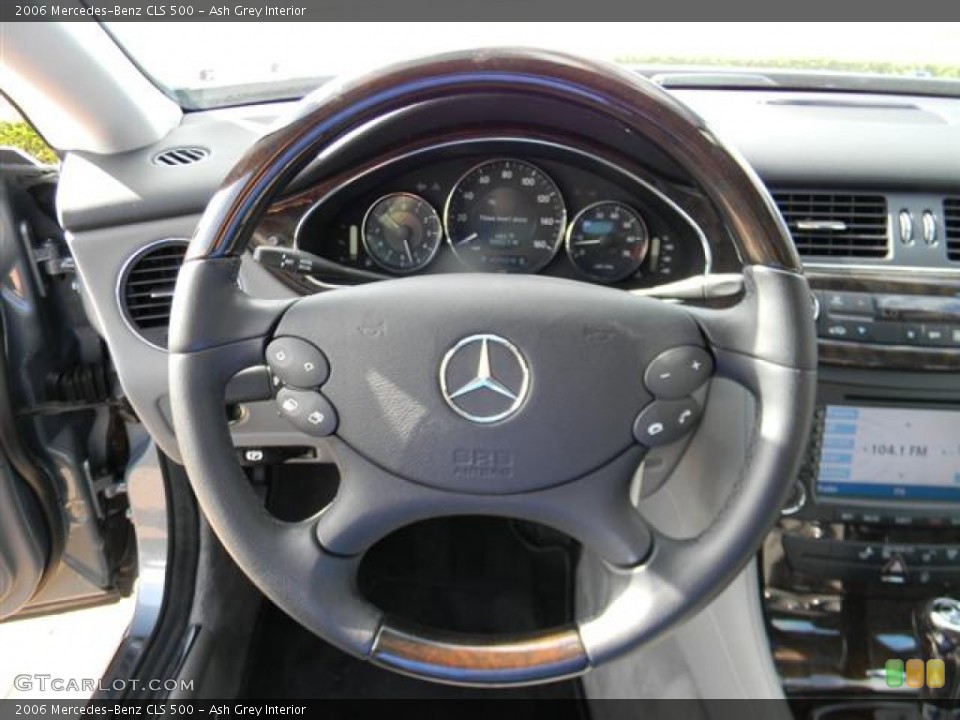 Ash Grey Interior Steering Wheel for the 2006 Mercedes-Benz CLS 500 #59785145