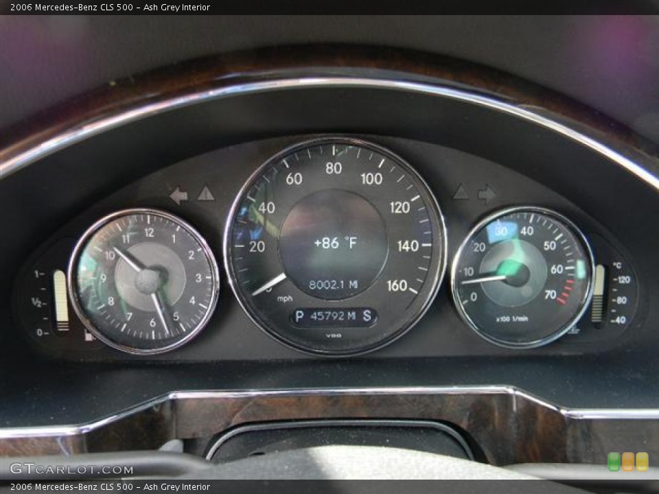 Ash Grey Interior Gauges for the 2006 Mercedes-Benz CLS 500 #59785154